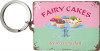 Breloc metalic - Fairy Cakes - Fresh Every Day