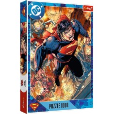 Puzzle trefl 1000 superman in actiune foto