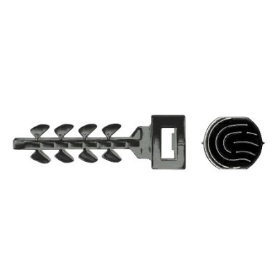 Diblu fixare colier 6x30, cap mic negru in cutie plasticInsertFIX (250 buc.) - CELO 946EXPIFS SafetyGuard Surveillance foto