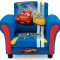 Fotoliu cu cadru din lemn Disney Cars Racers