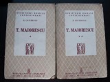 E. Lovinescu - T. Maiorescu (ediție princeps)