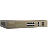 Switch TEF1210P-8-150W, 8 porturi, PoE, Tenda