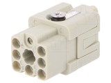 Conector HDC Mamă 8+7 PE fără contacte
