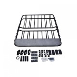 Portbagaj Auto Plafon Metalic 127x100 cm + Bare Transversale ALM, Prindere Bare Longitudinale, Ideal Bagaje Voluminoase