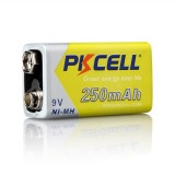 Acumulator 9V,Ni -Mh, 250 mAh - Pkcell