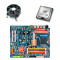 Kit Placa de Baza Refurbished GIGABYTE GA-X48-DS4, Core 2 Duo E8500, Cooler