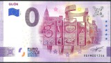 !!! 0 EURO SOUVENIR - SPANIA , GIJON - 2021.1 - UNC