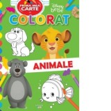 Disney bebe. Prima mea carte de colorat. Animale - Disney