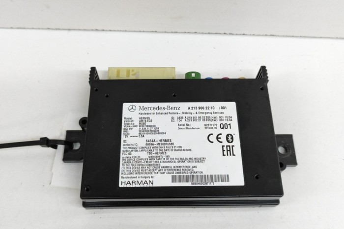 Modul de control Bluetooth MERCEDES-BENZ C T-Model S205 2016 OEM: A2139002210,A2139019503,A2139022106 24297883