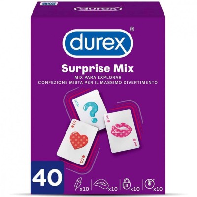 Prezervative Durex Surprise Me, 40 bucati foto