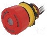 Intrerupator de siguran&amp;amp;#355;a, 22mm, seria LAS1-A, IP65, ONPOW - LAS1-A22Y-02TSB/L/R AC/DC 24V foto