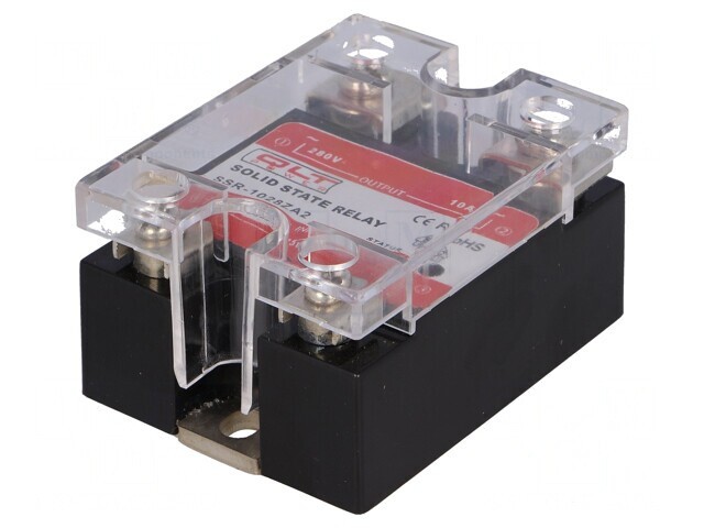 Releu Semiconductor 1-Fazat 10A 24-280VAC 90-250VAC