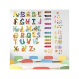 Cumpara ieftin Sticker Perete Autocolant Alfabet cu Animale 41 x 3 x 3 - 78333
