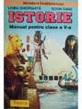 Liuba Ghiorghita - Istorie - Manual pentru clasa a V-a (Editia: 1997)