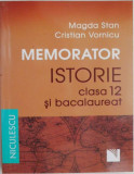 Memorator. Istorie (clasa 12 si bacalaureat) &ndash; Magda Stan, Cristian Vornicu