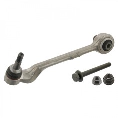 Brat suspensie roata BMW Seria 1 (E81, E87), Seria 3 (E90/ E91), X1 (E84), Z4 (E89) parte montare : Punte fata, Stanga, inferior, spre fata, cu artic