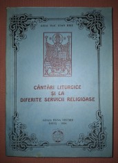 IOAN BRIE - CANTARI LITURGICE SI LA DIFERITE SERVICII RELIGIOASE foto