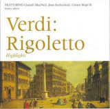 CD Verdi &lrm;&ndash; Rigoletto (Highlights), original, Clasica