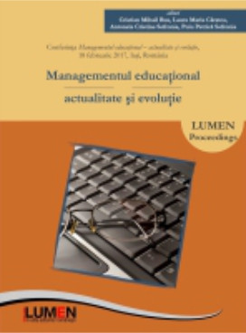 Managementul educational. Actualitate si evolutie. MEAE 2017- Cristian Mihail RUS, Laura Maria CARSTEA, Antonela Cristina SOFRONIA, Puiu Petrica SOFRO foto