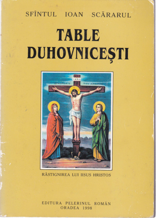 AS - SF. IOAN SCARARUL - TABLE DUHOVNICESTI