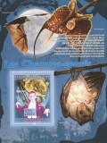 Guinea 2008 - Fauna , Pasari , Lilieci , Colita dantelata , MNH , Mi. Bl.1528