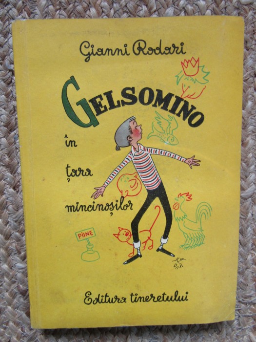 GELSOMINO IN TARA MINCINOSILOR GIANNI RODARI ILUSTRATA