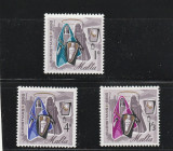 Malta 1966-Craciun,serie x 3 valori,MNH,Mi.2347-349, Religie, Nestampilat