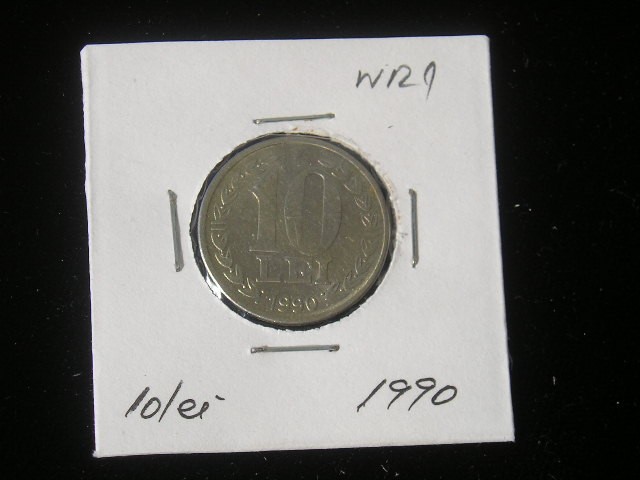 M1 C10 - Moneda foarte veche 54 - Romania - 10 lei 1990