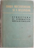 Teoria mecanismelor si a masinilor. Cinematica si structura mecanismelor (coperta putin uzata)