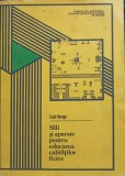 SALI SI APARATE PENTRU EDUCAREA CALITATILOR FIZICE-LAZAR BAROGA-243603
