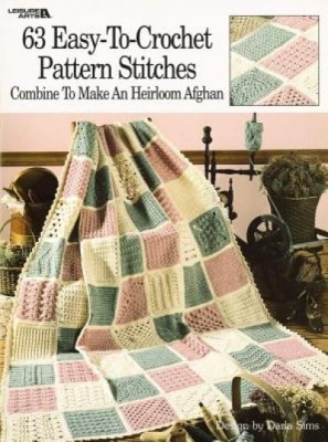 63 Easy-To-Crochet Pattern Stitches Combine to Make an Heirloom Afghan foto