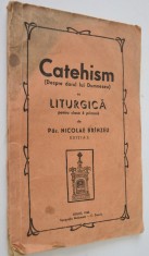 Catehism cu liturgica pentru clasa primara de Par. Nicolae Brinzeu ed. 2 - 1940