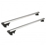 Set 2 bare transversale pentru portbagaj din aluminiu cu antifurt 1200mm Breckner Germany
