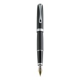 Stilou DIPLOMAT Excellence A2, cu penita M, aurita 14kt. - Lapis Black Matt Chrome