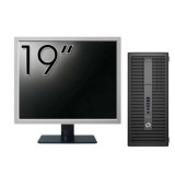 Pachet Calculator Second Hand HP 800 G2 Tower, Intel Core i5-6500 3.20GHz, 16GB DDR4, 256GB SSD + Monitor 19&amp;quot; NewTechnology Media