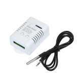 Cumpara ieftin Comutator inteligent WiFi Techstar&reg;, 16A, Smart Home, Compatibil cu iOS si Android, Smart Life si control vocal prin Alexa si Google Home, Alb