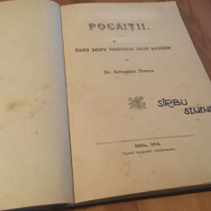 DR. SEBASTIAN STANCA, POCAITII. COMBATEREA SECTEI POCAITILOR/ STUDIU. SIBIU 1913