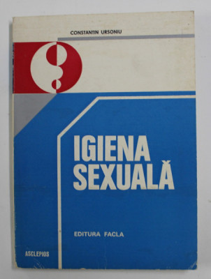 IGIENA SEXUALA de CONSTANTIN URSONIU , 1980 foto