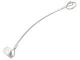 Cablu de Asigurare PVC Oțel Inoxidabil 200mm