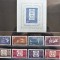 Romania 1958 LP 463 / 464 CENTENARUL MARCII POSTALE (DANTELAT), MNH (T113)