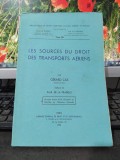 Gerard Cas Les sources du droit des transports aeriens Paris 1964 059