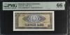 5 lei 1966 PMG66 UNC bancnota gradata