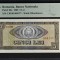 5 lei 1966 PMG66 UNC bancnota gradata