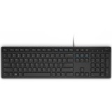 TASTATURI DELL, &quot;580&quot;, cu fir, 105 taste format standard (104-108 taste), USB, negru, &quot;580-ADHK&quot; (timbru verde 0.8 lei)