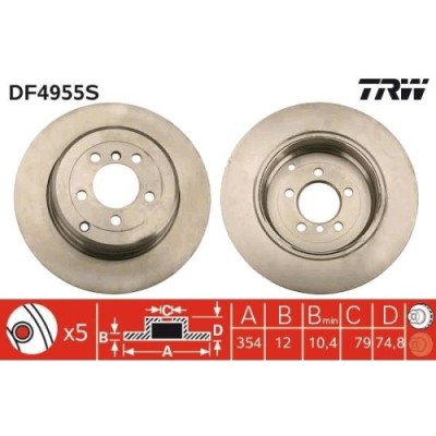 TRW Disc frana foto