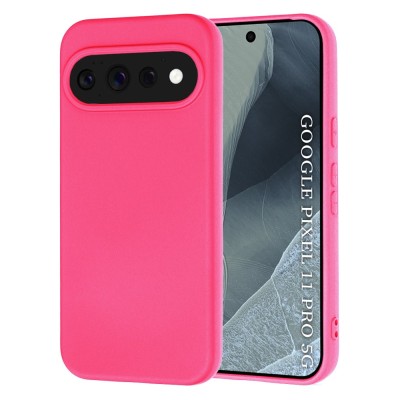 Husa silicon pentru Google Pixel 11 Pro Asteroid GSM SoftFlex, fucsia foto