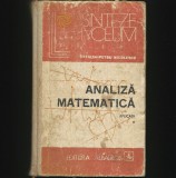 ANALIZĂ MATEMATICĂ - APLICAȚII - VOL. I - CĂTĂLIN-PETRU NICOLESCU - CULEGERE