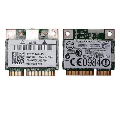 290.Modul/Placa retea wifi wireless wifi laptop QDS-BCM943224HMS foto