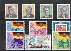 C5799 - lot timbre nestampilate Germania Democrata