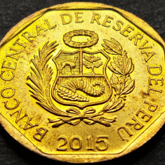 Moneda exotica 10 CENTIMOS - PERU, anul 2015 * cod 261 A = UNC